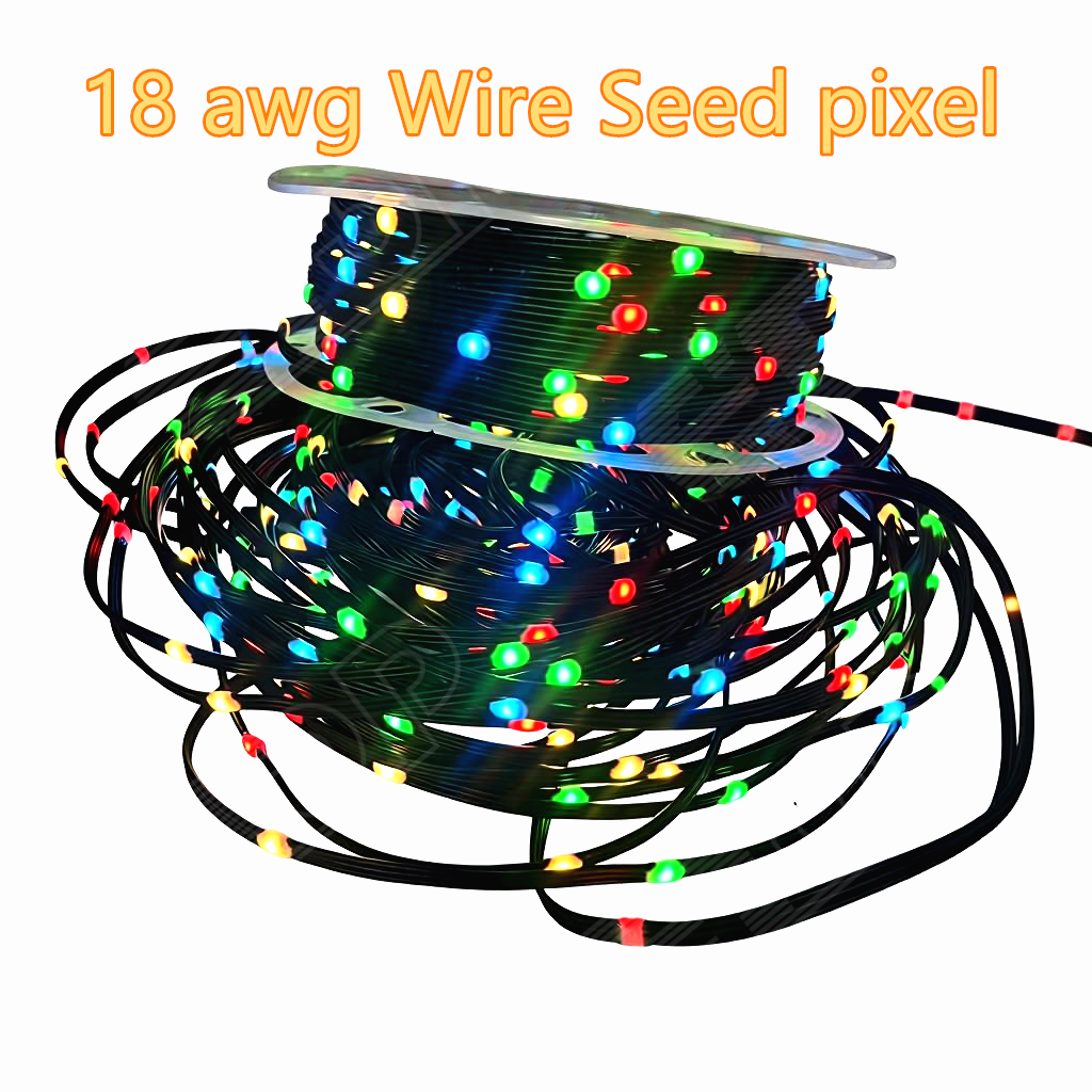 Diy Electronics Address - Seed Pixel 18awg wire Thickest Wire