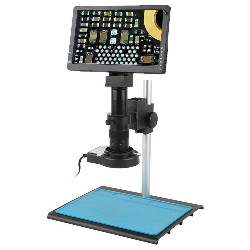 Diy Microscope For Electronics Repair - 180X 12MP 9 inch LCD Display