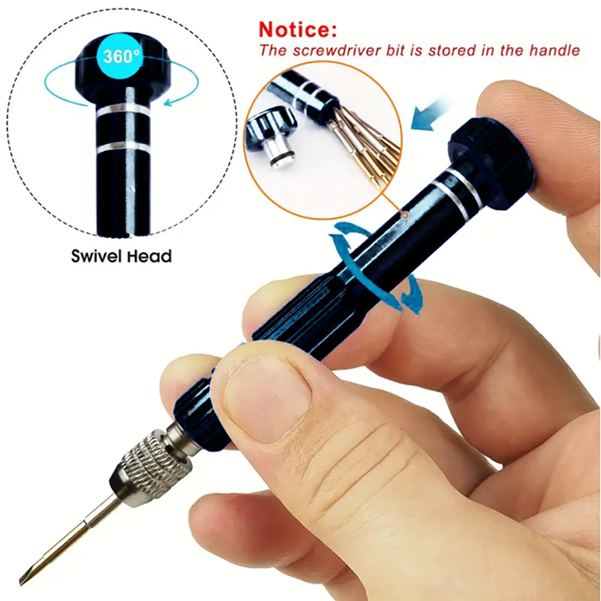 Diy Electronics Toys - 1pc 5-in-1 Multifunctional Small Screwdriver Kit