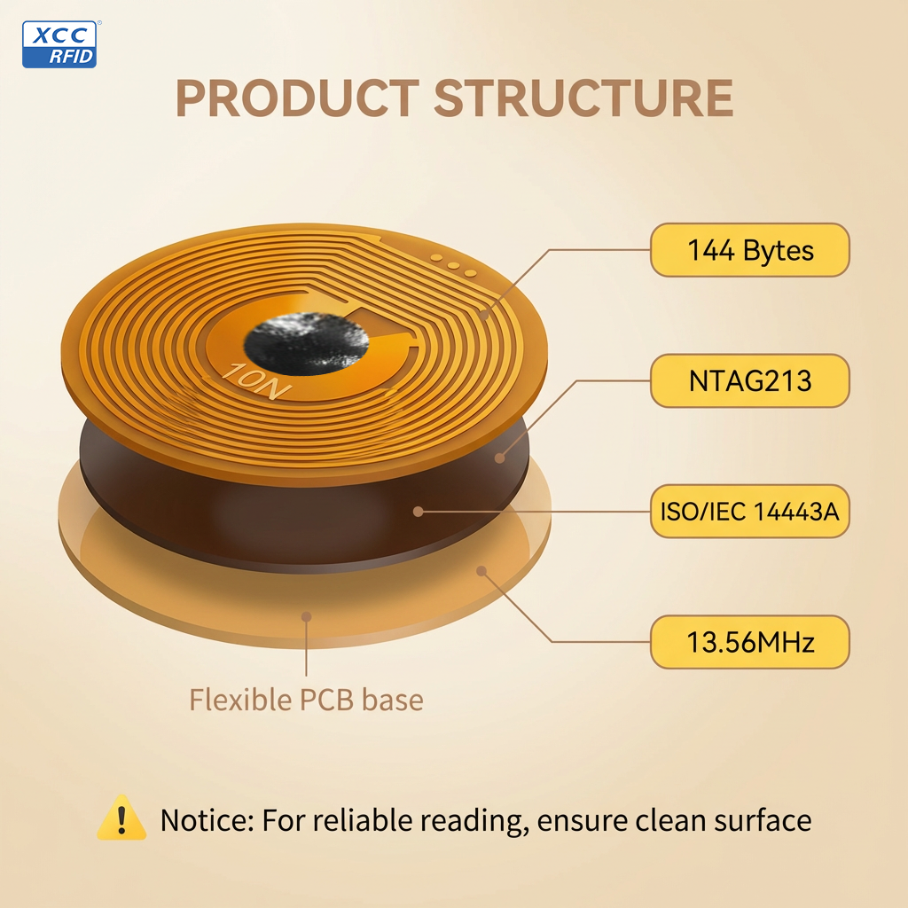10mm NTAG213 FPC Flexible RFID - Diy Electronics Toys incelemesi ve fiyatı