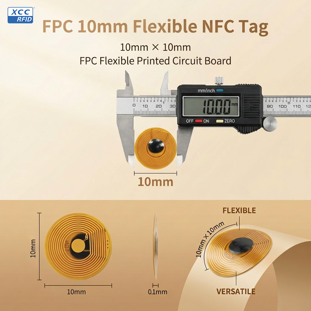 10mm NTAG213 FPC Flexible RFID - Diy Electronics Toys incelemesi ve fiyatı