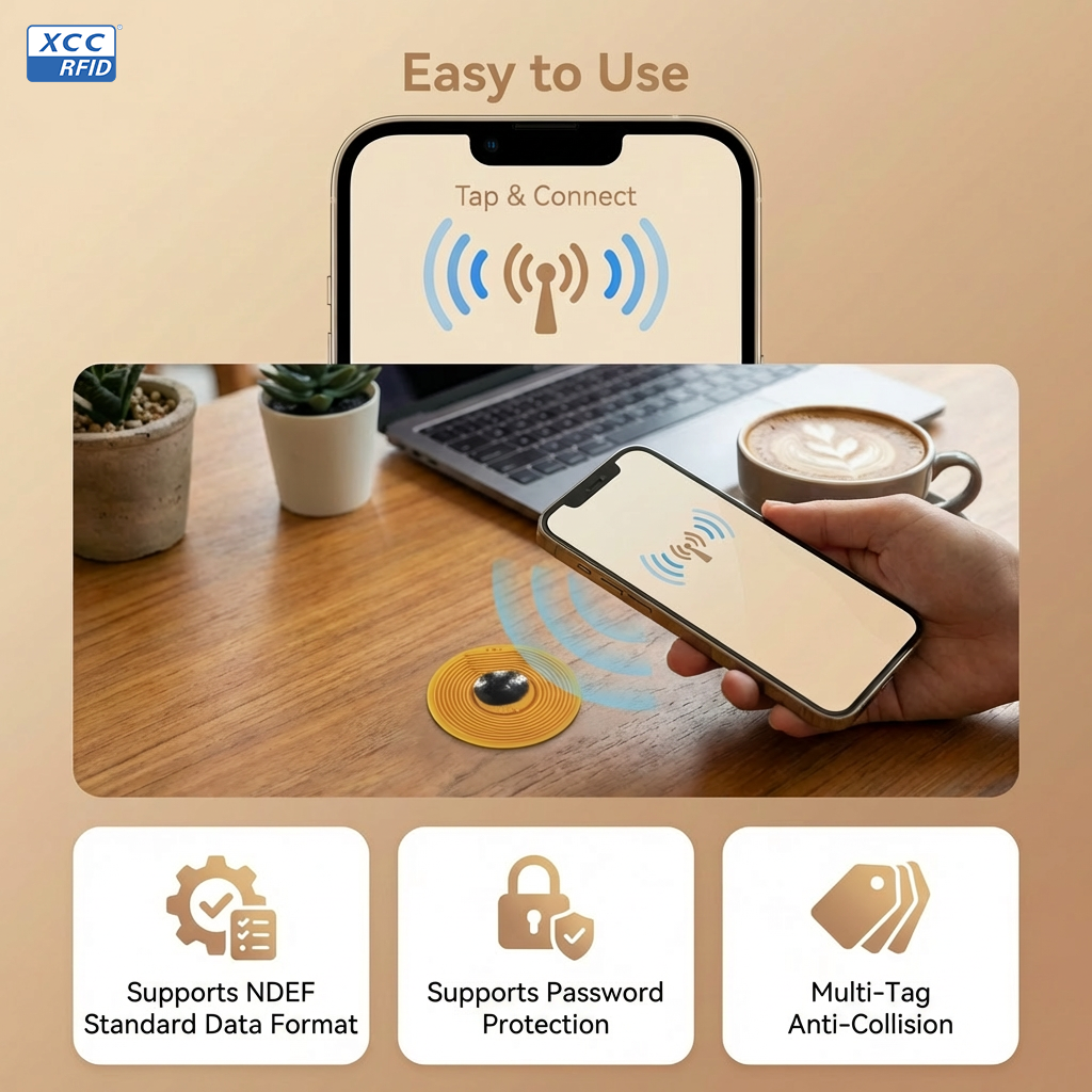 10mm NTAG213 FPC Flexible RFID - Diy Electronics Toys incelemesi ve fiyatı