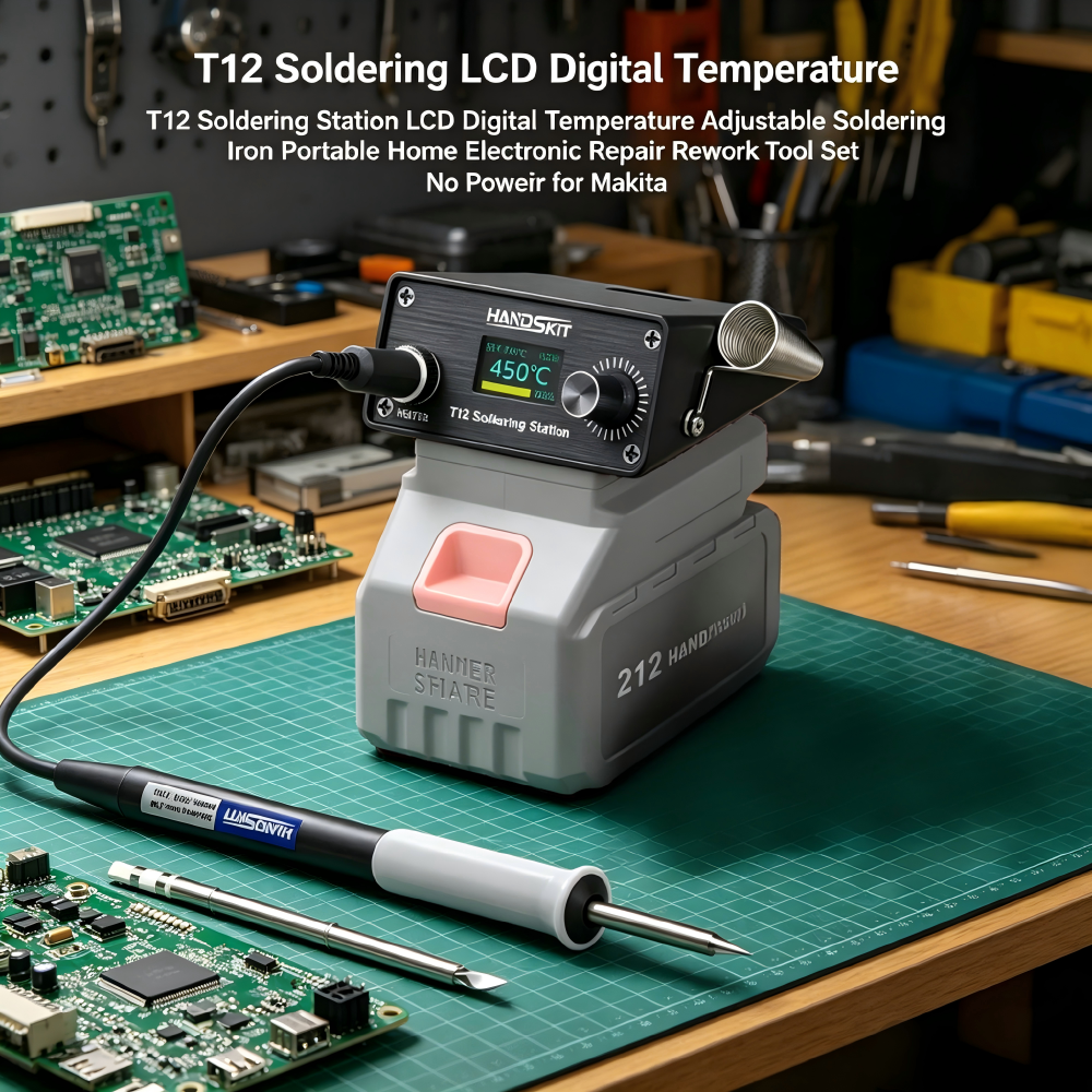 T12 Cordless Portable Solderin - Diy Soldering Station No Electronics incelemesi ve fiyatı