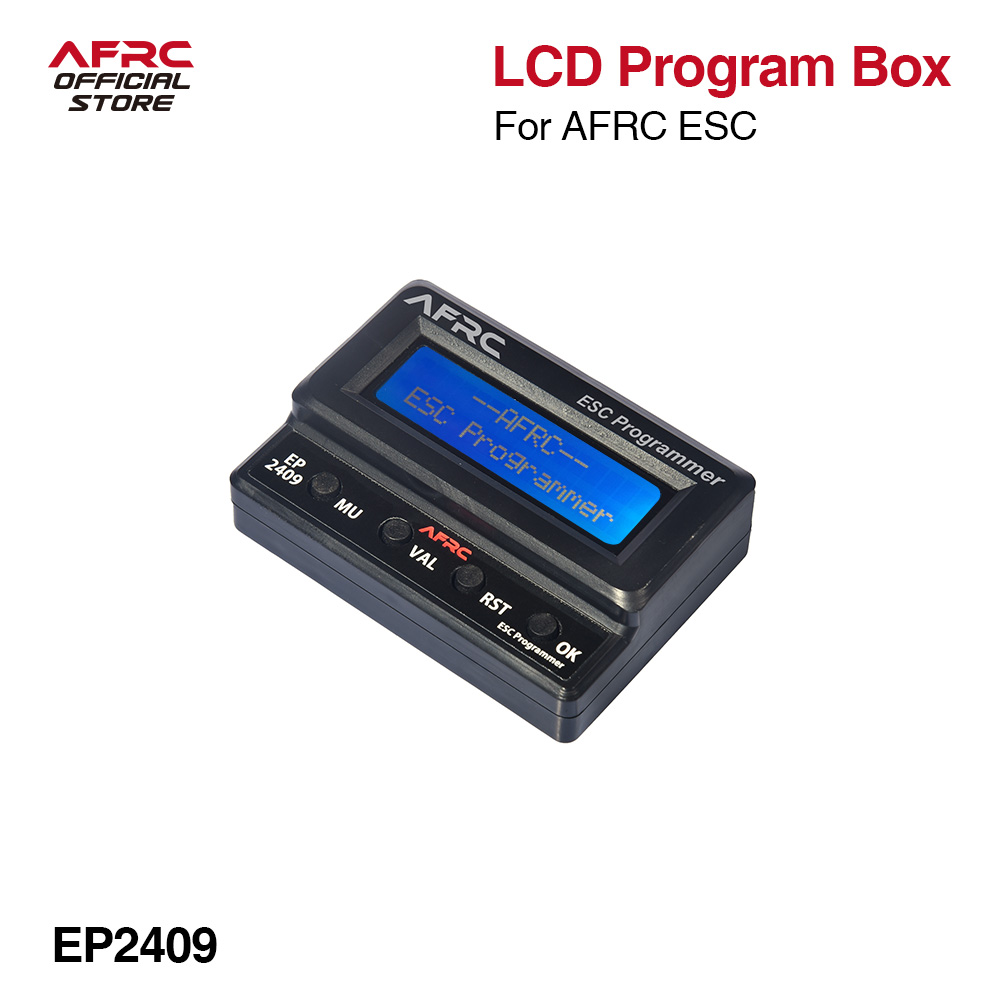 AFRC EP2409 LCD ESC programmer - Diy Electronics Toys incelemesi ve fiyatı