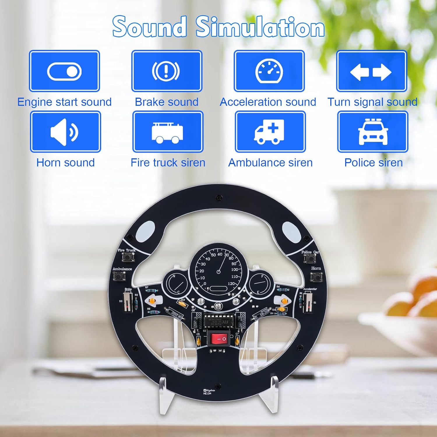 Car Steering Wheel DIY Solderi - Diy Electronics Kits For Adults incelemesi ve fiyatı