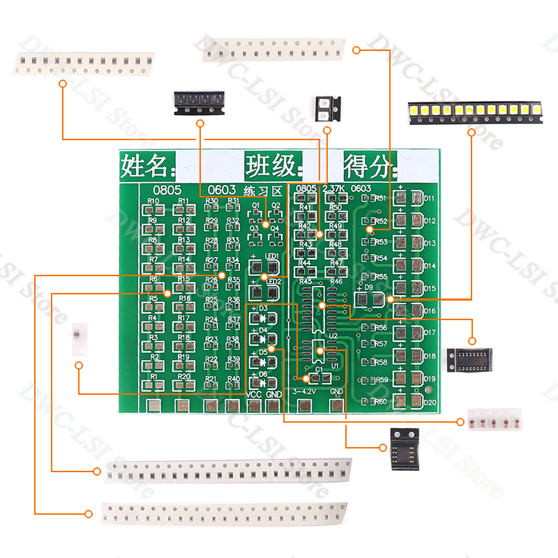 Class Kit Patch Components Wel - Diy Electronics Workbench incelemesi ve fiyatı