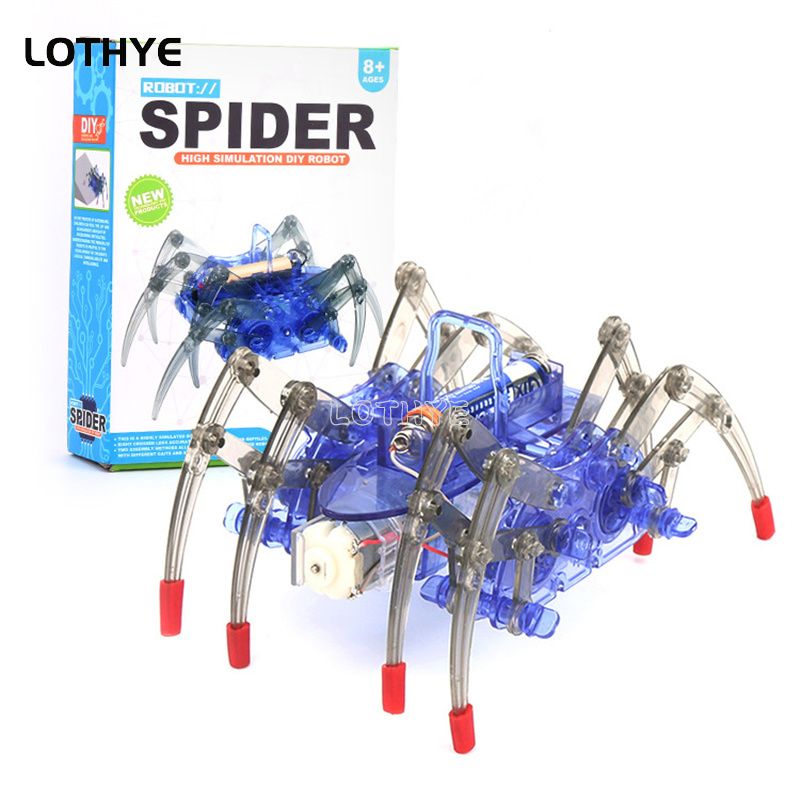DIY Electric Spider Robot Puzz - Diy Electronics Toys incelemesi ve fiyatı
