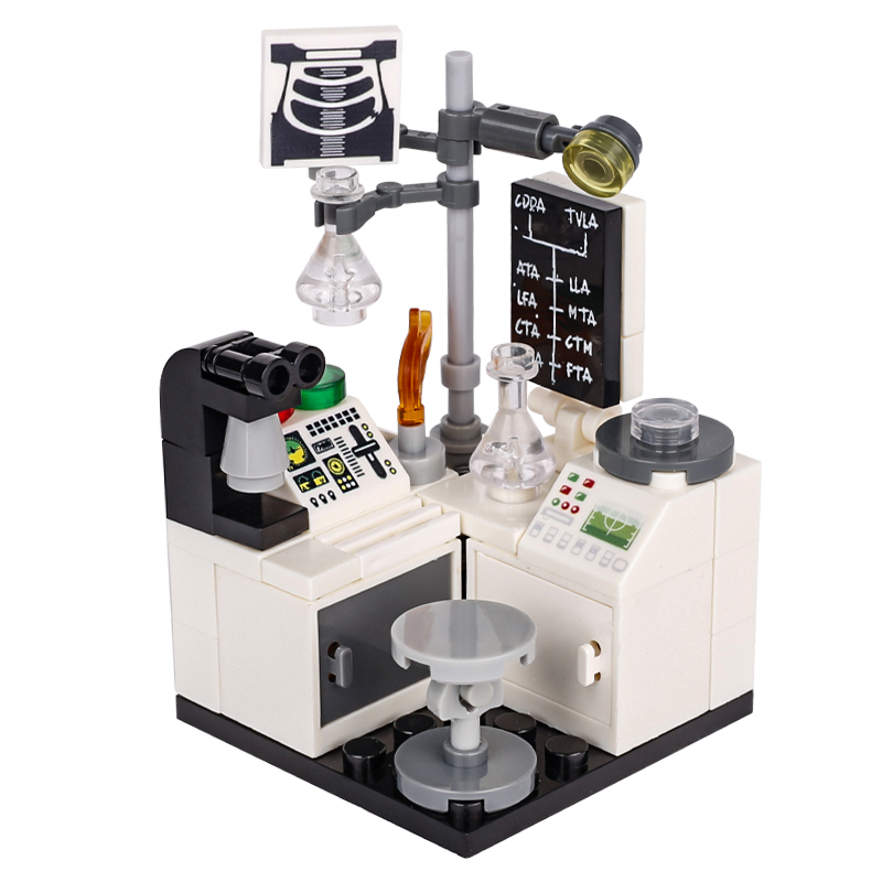 MOC City Laboratory Lab Buildi - Diy Electronics Workbench incelemesi ve fiyatı