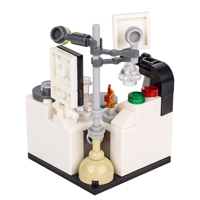 MOC City Laboratory Lab Buildi - Diy Electronics Workbench incelemesi ve fiyatı