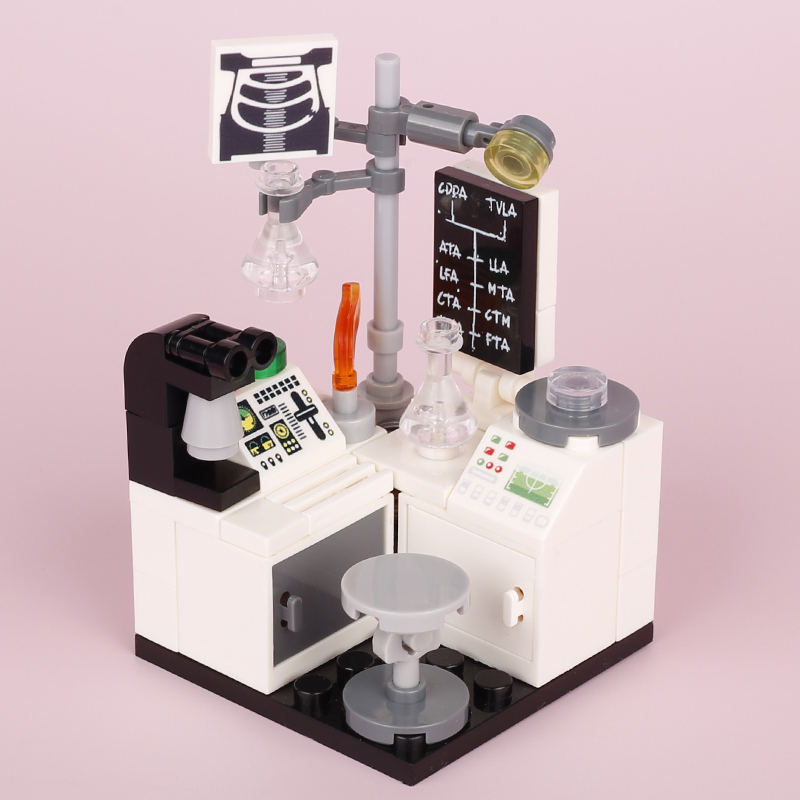 MOC City Laboratory Lab Buildi - Diy Electronics Workbench incelemesi ve fiyatı