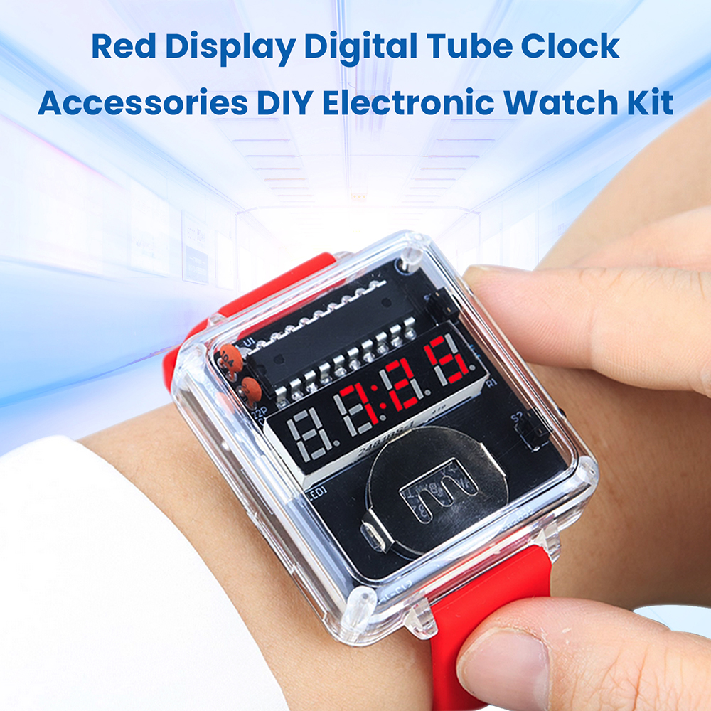 DIY Electronic Watch Kit LED D - Diy Electronics Youtube incelemesi ve fiyatı