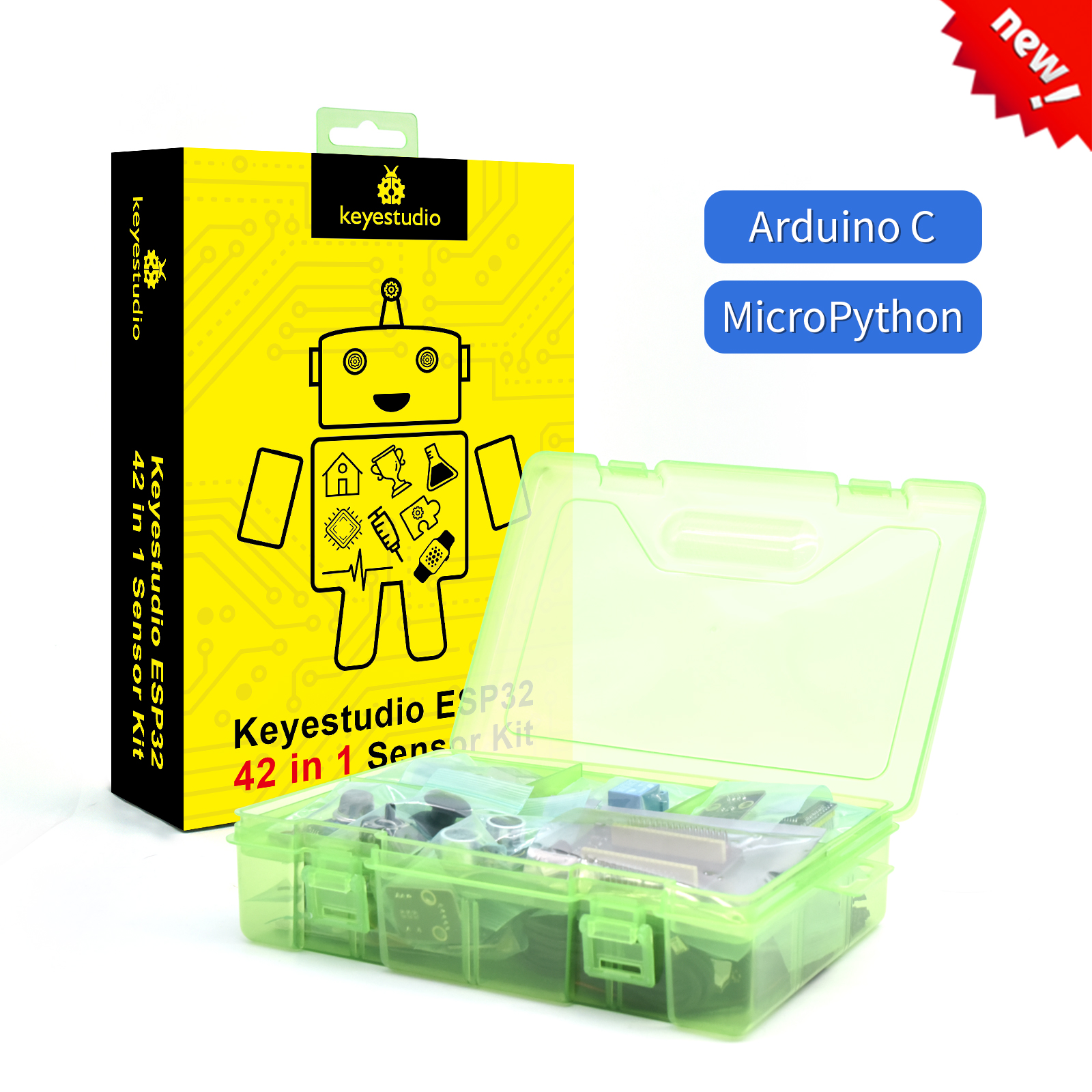 Kidsbits 42 in1 ESP32 Sensor M - Diy Electronics Kits For Adults incelemesi ve fiyatı