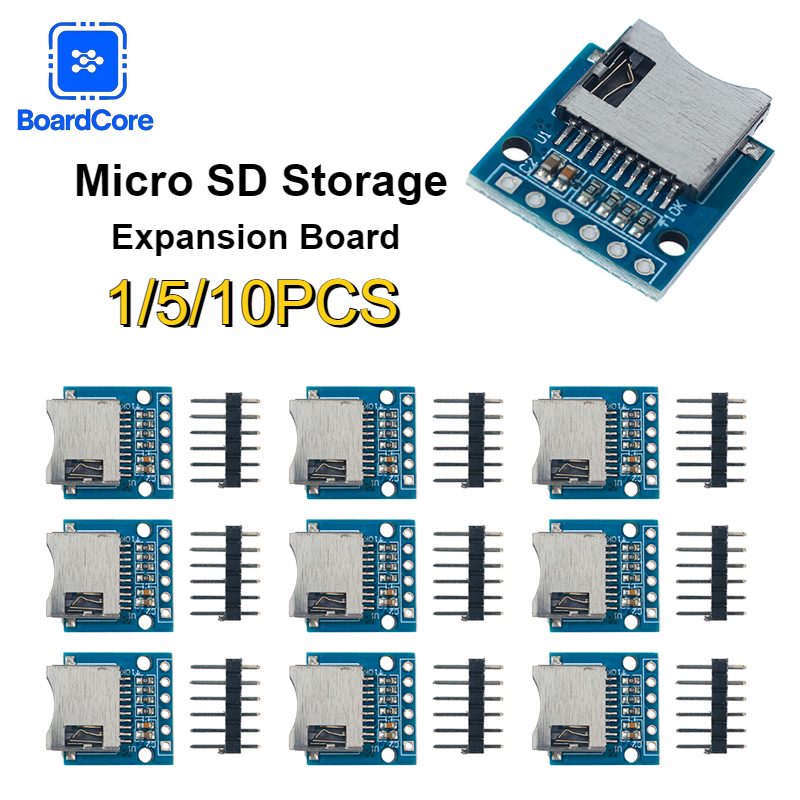 1-10pcs Micro SD Card Module T - Sd Card Module Spi incelemesi ve fiyatı