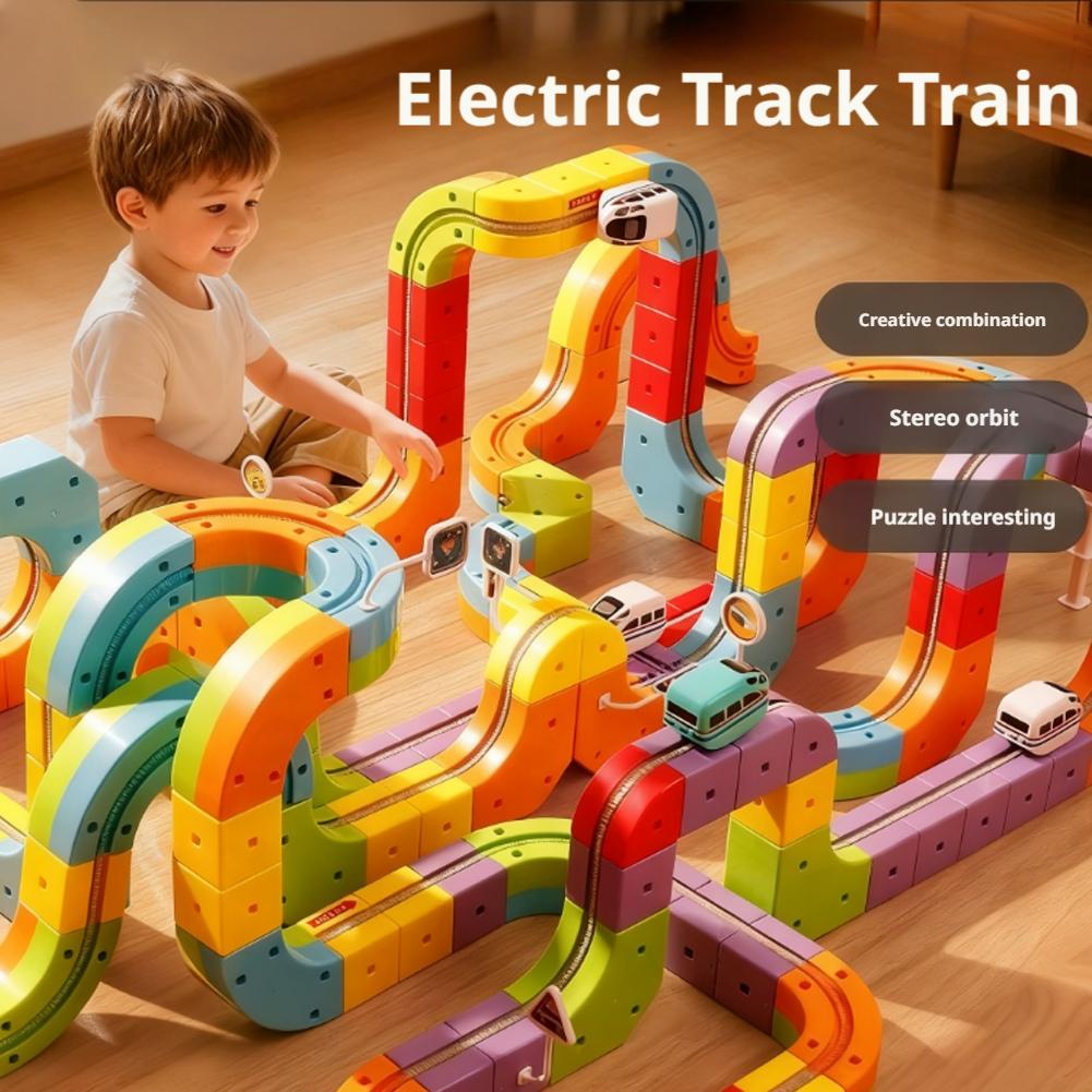DIY Assembly Magic Track Train - Diy Electronics Toys incelemesi ve fiyatı