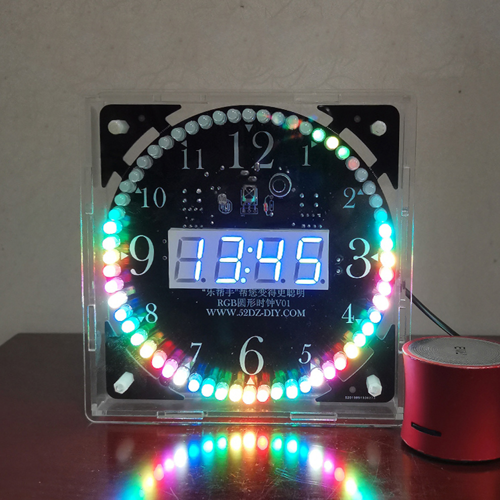 DIY electronic clock kit 14.5* - Diy Electronics Kits For Adults incelemesi ve fiyatı