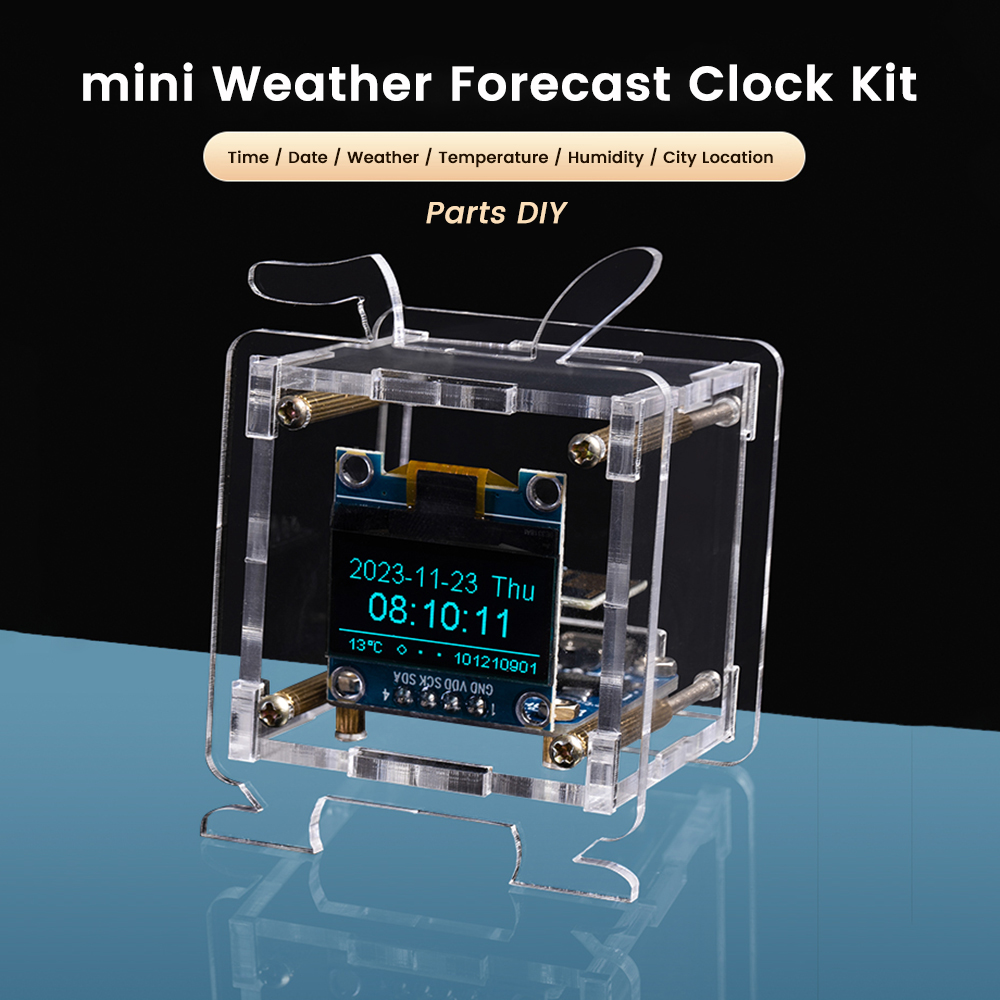 ESP8266 DIY Digital Clock Kit  - Diy Soldering Station No Electronics incelemesi ve fiyatı