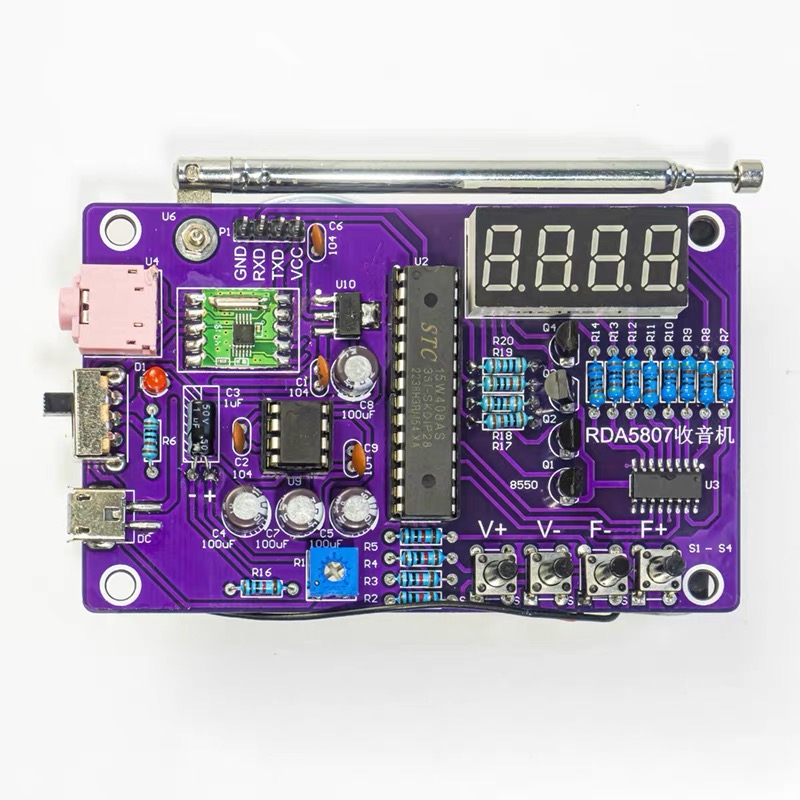 DIY FM Radio Electronic Kit 87 - Hobby Diy Electronics Kit incelemesi ve fiyatı