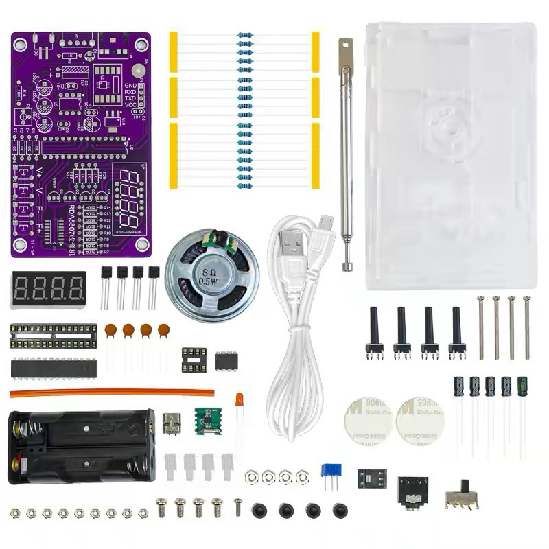 DIY FM Radio Electronic Kit 87 - Hobby Diy Electronics Kit incelemesi ve fiyatı