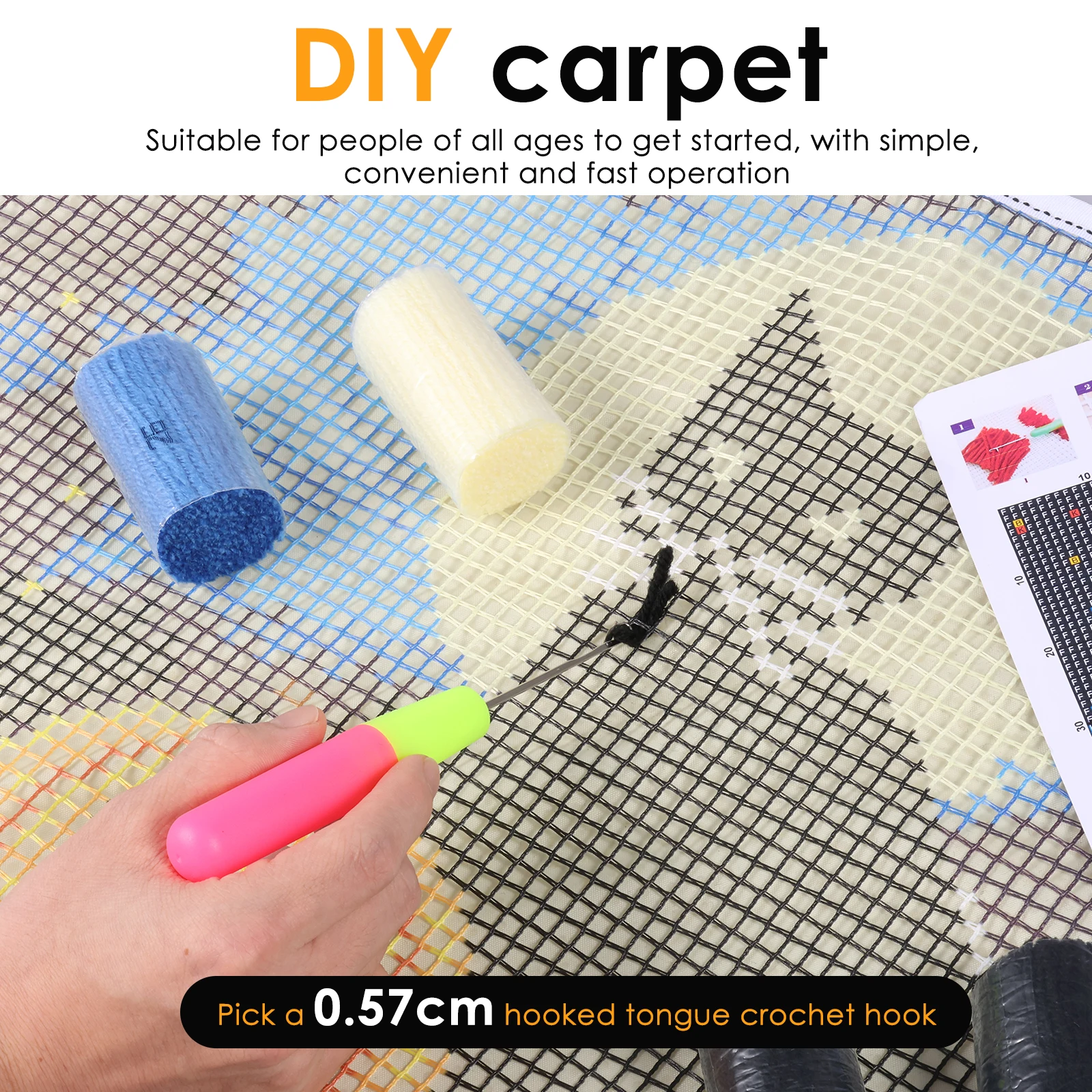Latch Hook Kits DIY Animal Pat - Diy Electronics Kits For Adults incelemesi ve fiyatı