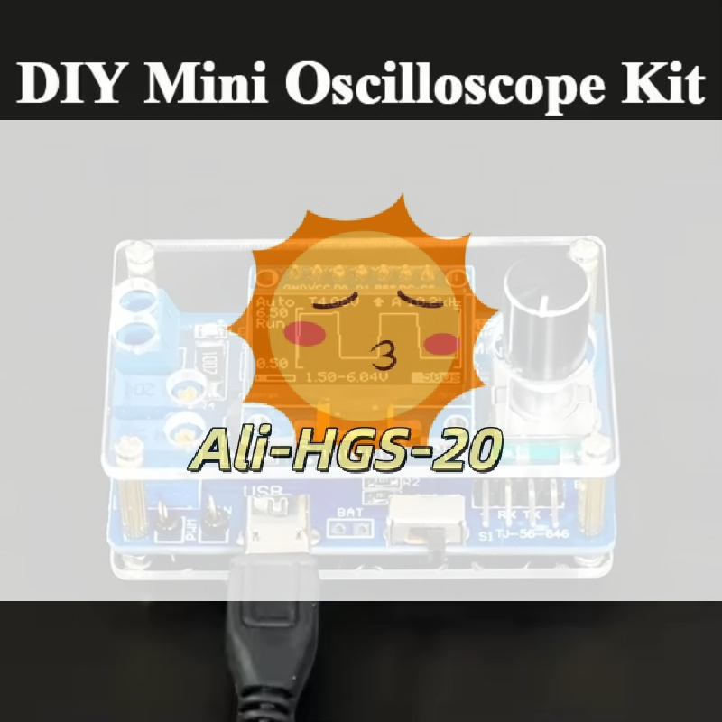Oscilloscope DIY Mini Kit STC8 - Hobby Diy Electronics Kit incelemesi ve fiyatı