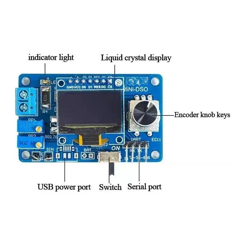 Oscilloscope DIY Mini Kit STC8 - Hobby Diy Electronics Kit incelemesi ve fiyatı
