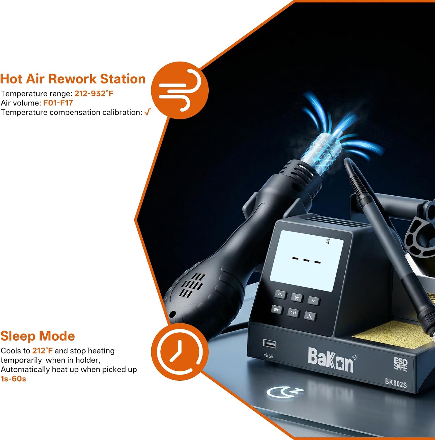 2-in-1 Soldering Iron Hot Air  - Diy Electronics Workstation incelemesi ve fiyatı