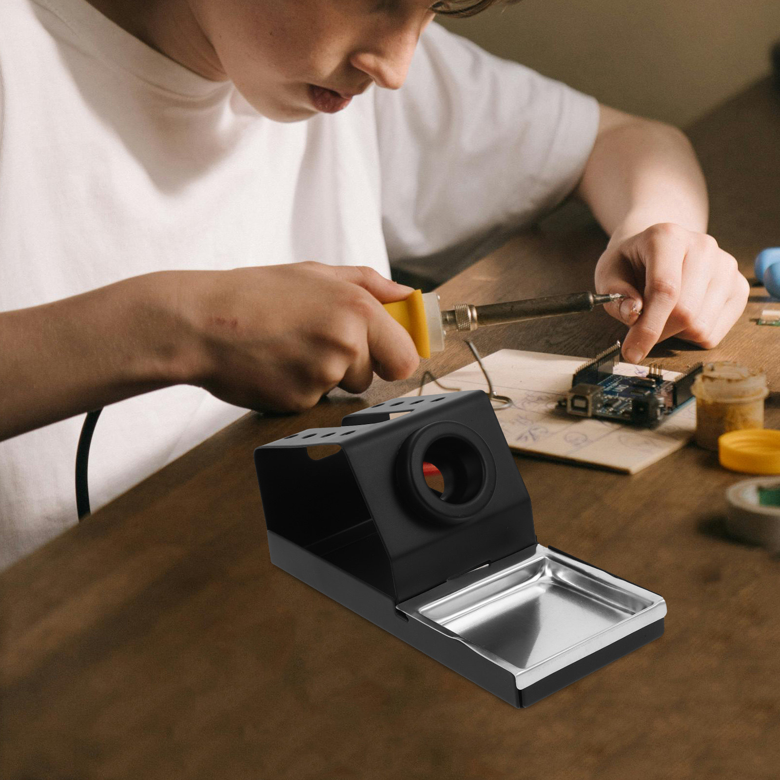 Heavy Duty Soldering Iron Hold - Diy Electronics Workstation incelemesi ve fiyatı