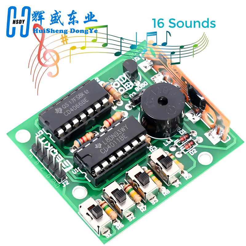 16 Music Sound Box BOX-16 Boar - Hobby Diy Electronics Kit incelemesi ve fiyatı