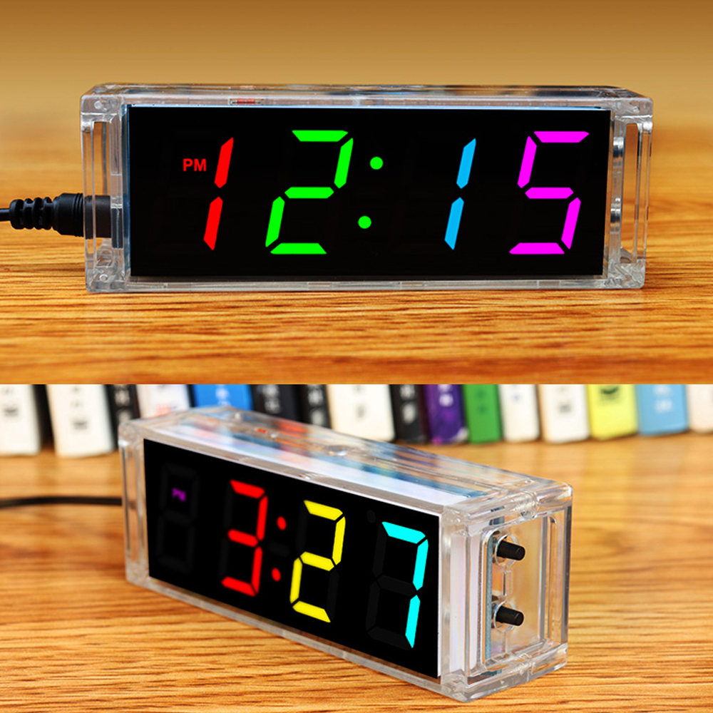 Digital Tube DIY Clock Kit Tem - Diy Box Electronics Mall incelemesi ve fiyatı