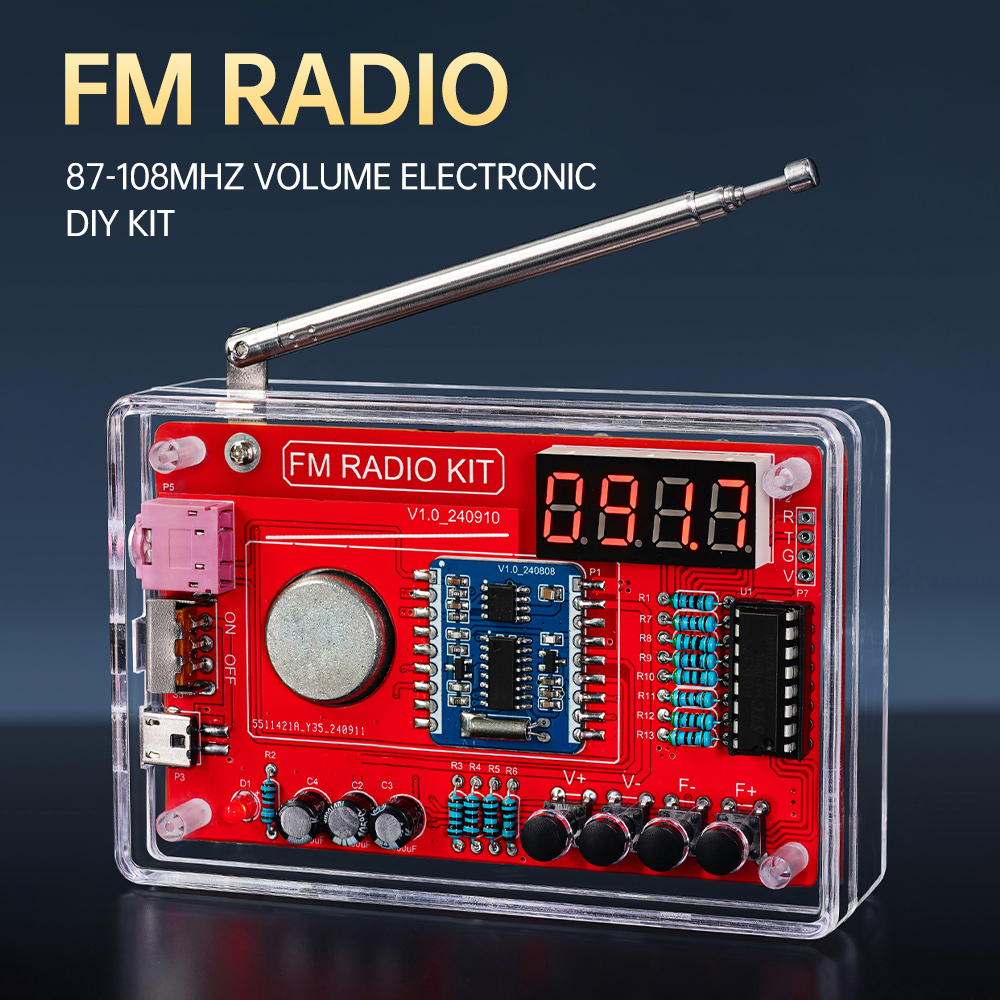  RDA5807 DIY FM Radio Electro - Hobby Diy Electronics Kit incelemesi ve fiyatı