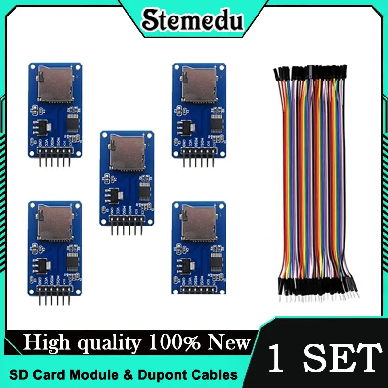 5PCS Micro SD Card Module With - Sd Card Module Spi incelemesi ve fiyatı