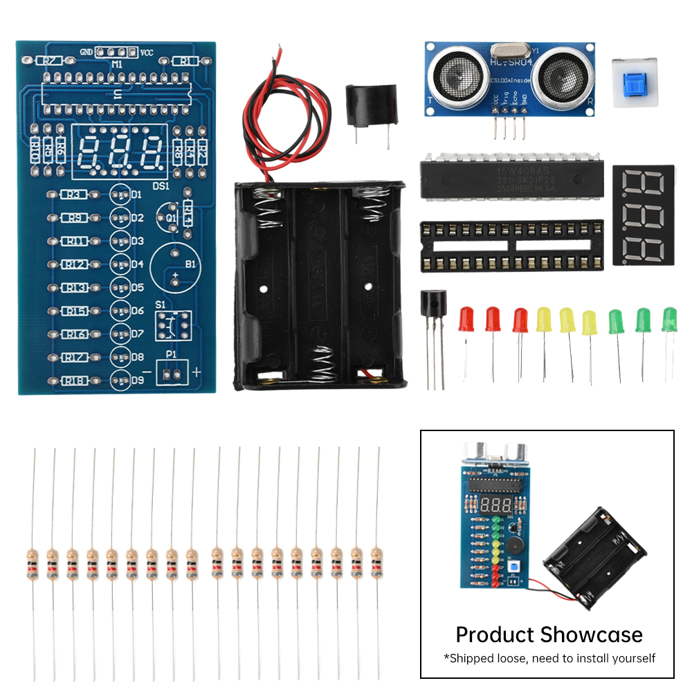 DC 4.5-6V Ultrasonic Distance  - Hobby Diy Electronics Kit incelemesi ve fiyatı