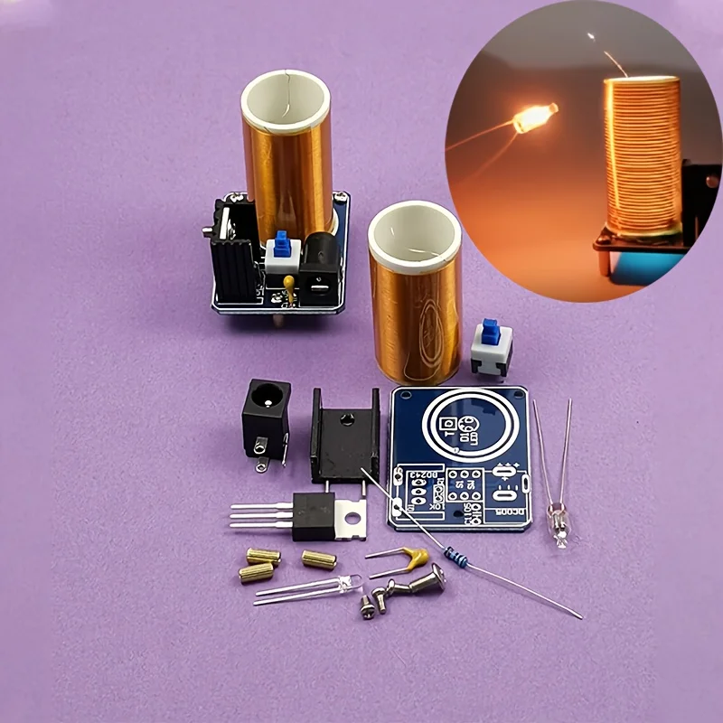 Mini Tesla Coil Kit BD243 DIY  - Hobby Diy Electronics Kit incelemesi ve fiyatı