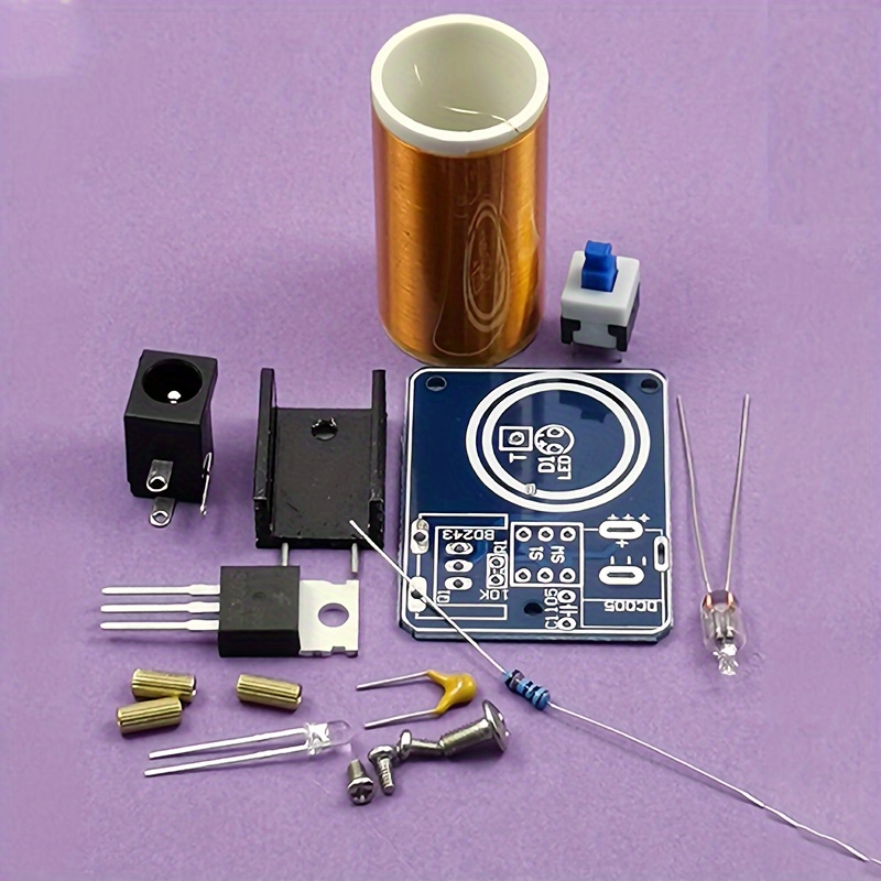 Mini Tesla Coil Kit BD243 DIY  - Hobby Diy Electronics Kit incelemesi ve fiyatı
