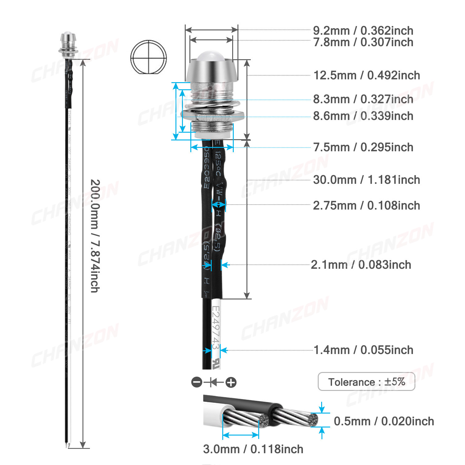 5mm Prewired LED Kit 12V Diffu - Hobby Diy Electronics Kit incelemesi ve fiyatı