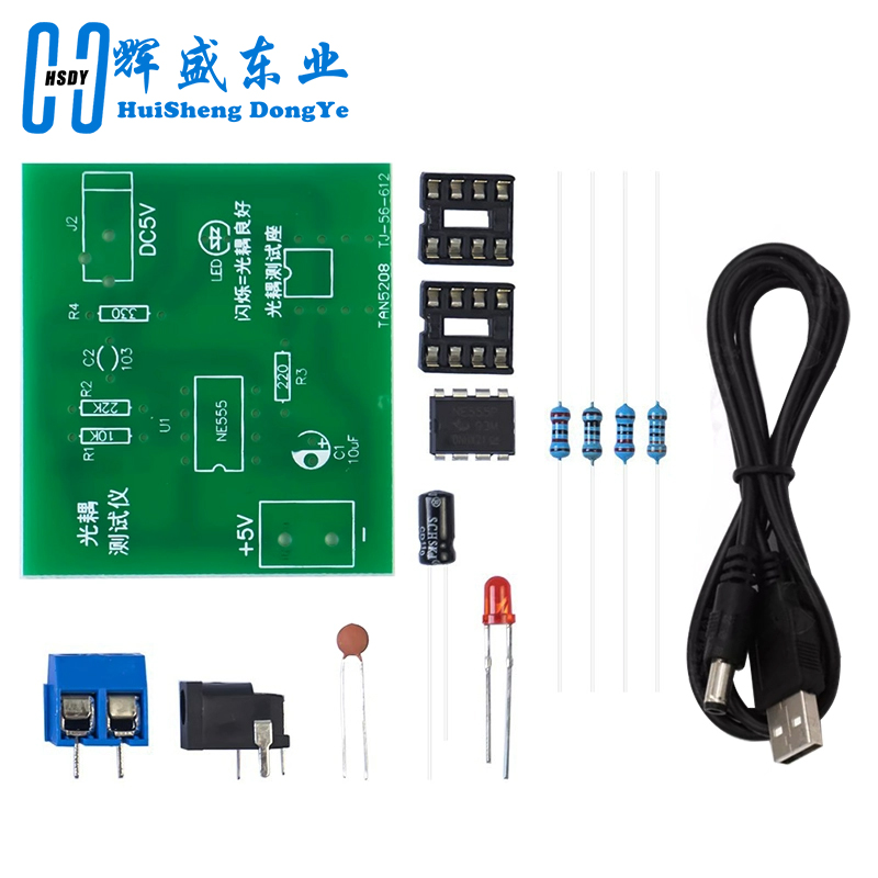 Optocoupler Tester Kit 555 App - Diy Electronics Workbench incelemesi ve fiyatı