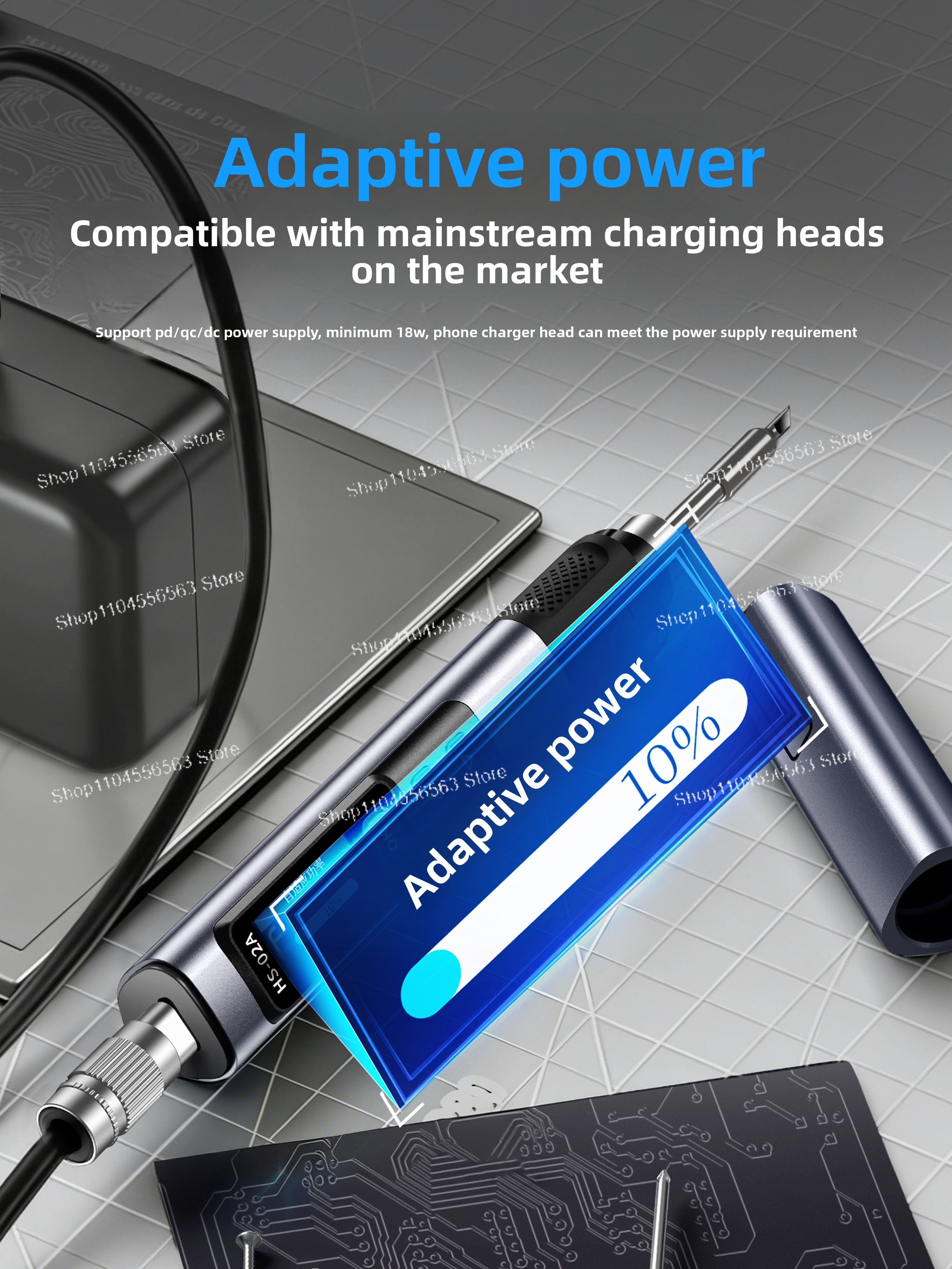 Smart Soldering Iron Kit HS02  - Diy Electronics Workstation incelemesi ve fiyatı