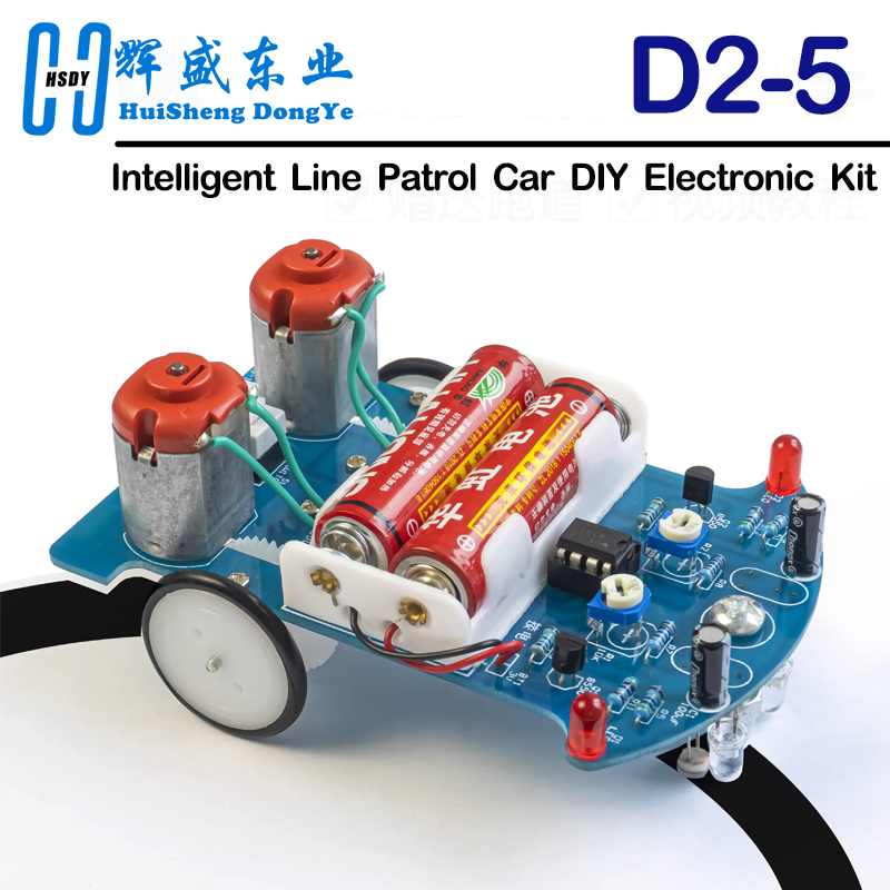 D2-5 Intelligent Track Car Ele - Diy Electronics Workbench incelemesi ve fiyatı