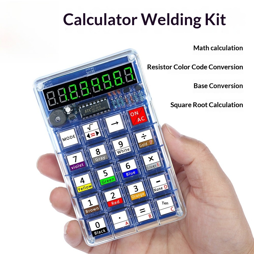 Calculator Production Kit, Ele - Diy Electronics Youtube incelemesi ve fiyatı