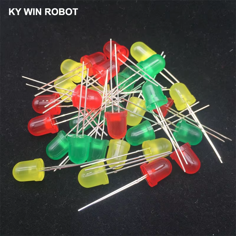 30pcs 8mm LED diode Light Asso - Diy Electronics For Sale incelemesi ve fiyatı