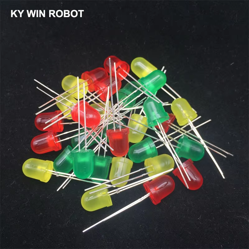 30pcs 8mm LED diode Light Asso - Diy Electronics For Sale incelemesi ve fiyatı
