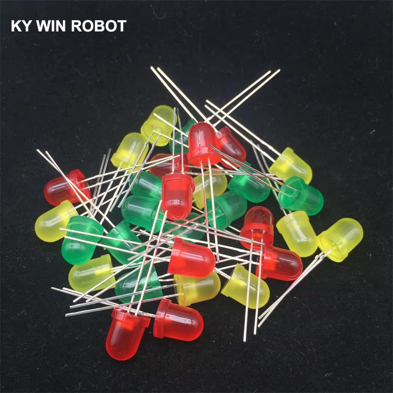 30pcs 8mm LED diode Light Asso - Diy Electronics For Sale incelemesi ve fiyatı