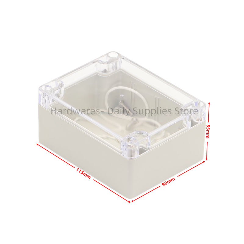1pc 115x90x55mm Waterproof Pla - Diy Box Electronics Mall incelemesi ve fiyatı