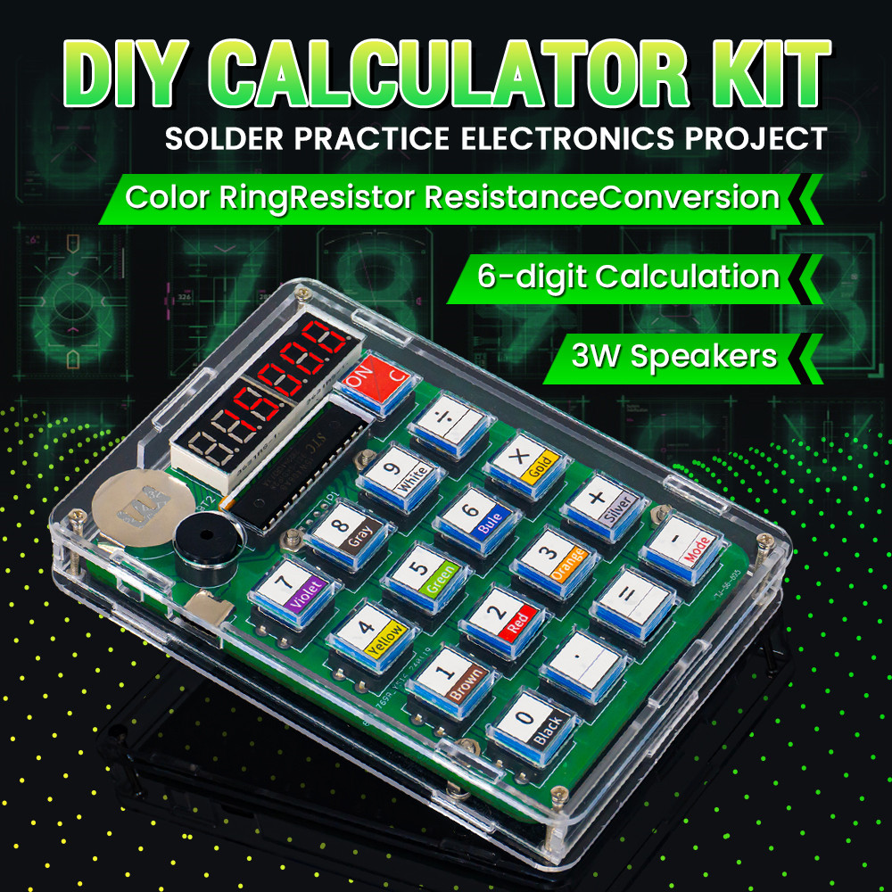 DIY Calculator Electronic Prod - Diy Electronics Youtube incelemesi ve fiyatı