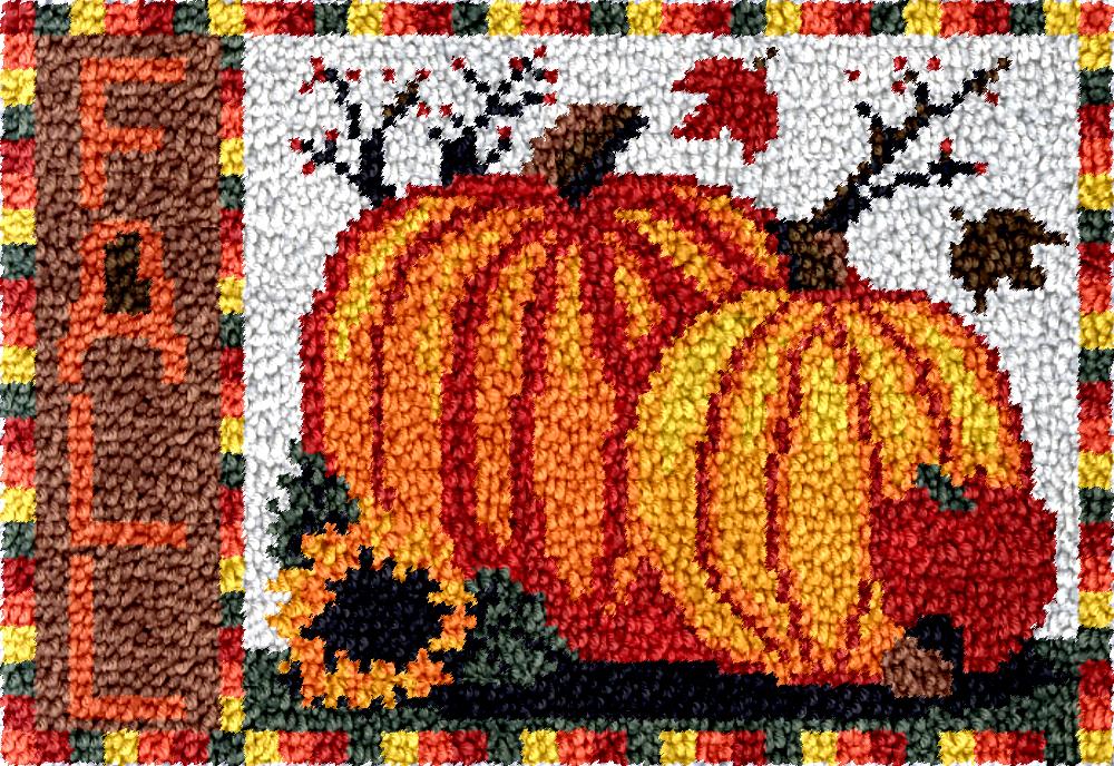 Pumpkin Latch hook kit with pr - Diy Electronics Kits For Adults incelemesi ve fiyatı