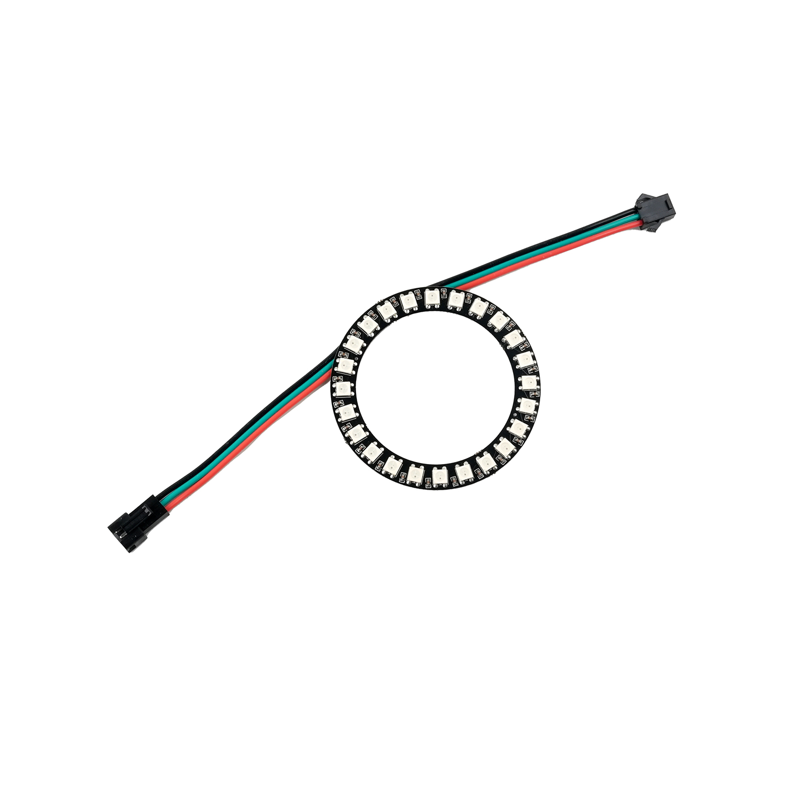 Smart WS2812B 24LED Ring Light - Diy Electronics Address incelemesi ve fiyatı
