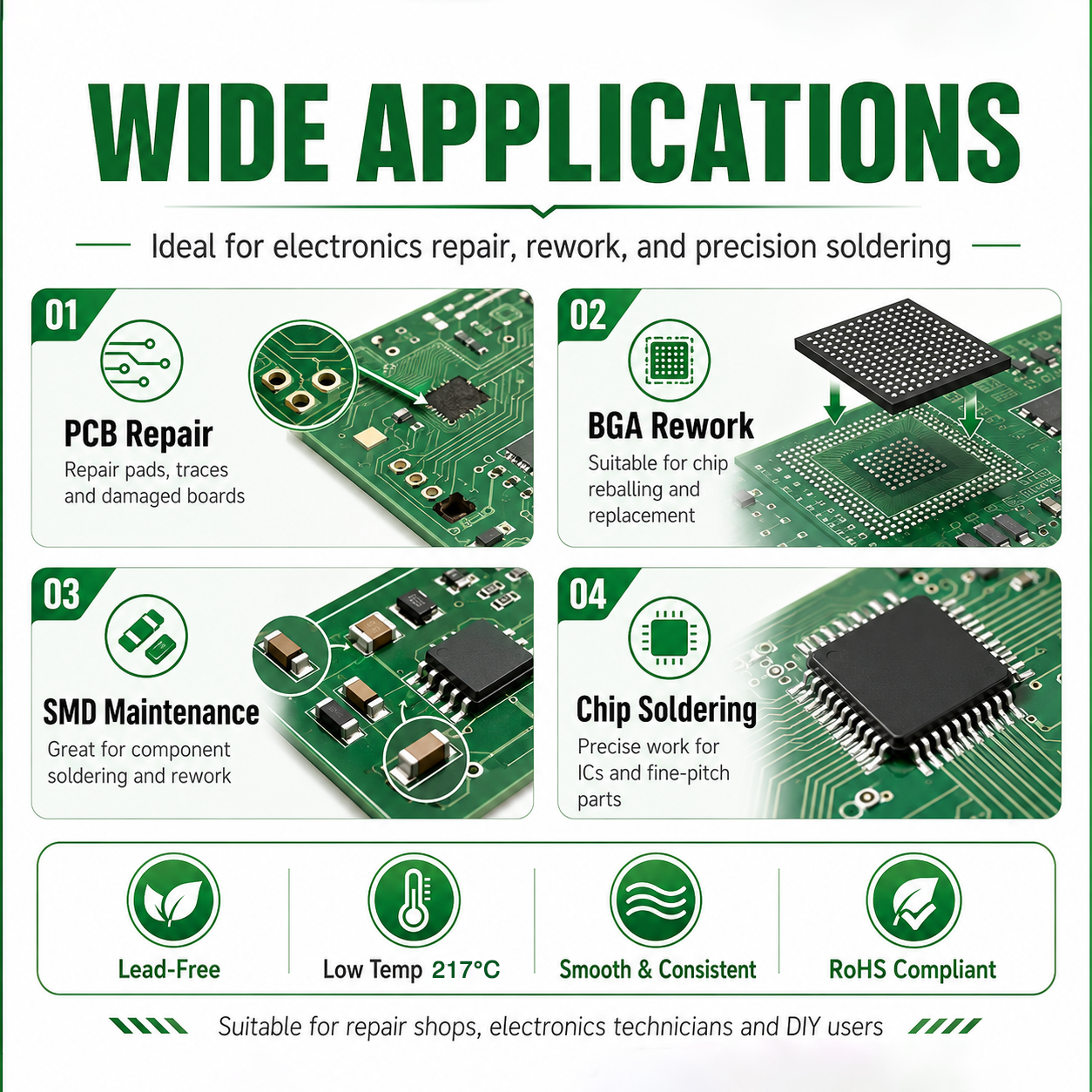 SAC305 Solder Paste Welding Ti - Diy Electronics Workbench incelemesi ve fiyatı