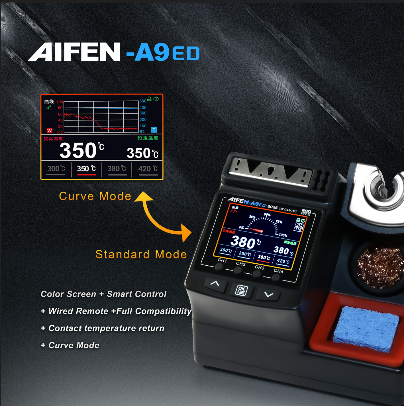 AIFEN A9ED Electronic Solderin - Diy Soldering Station No Electronics incelemesi ve fiyatı