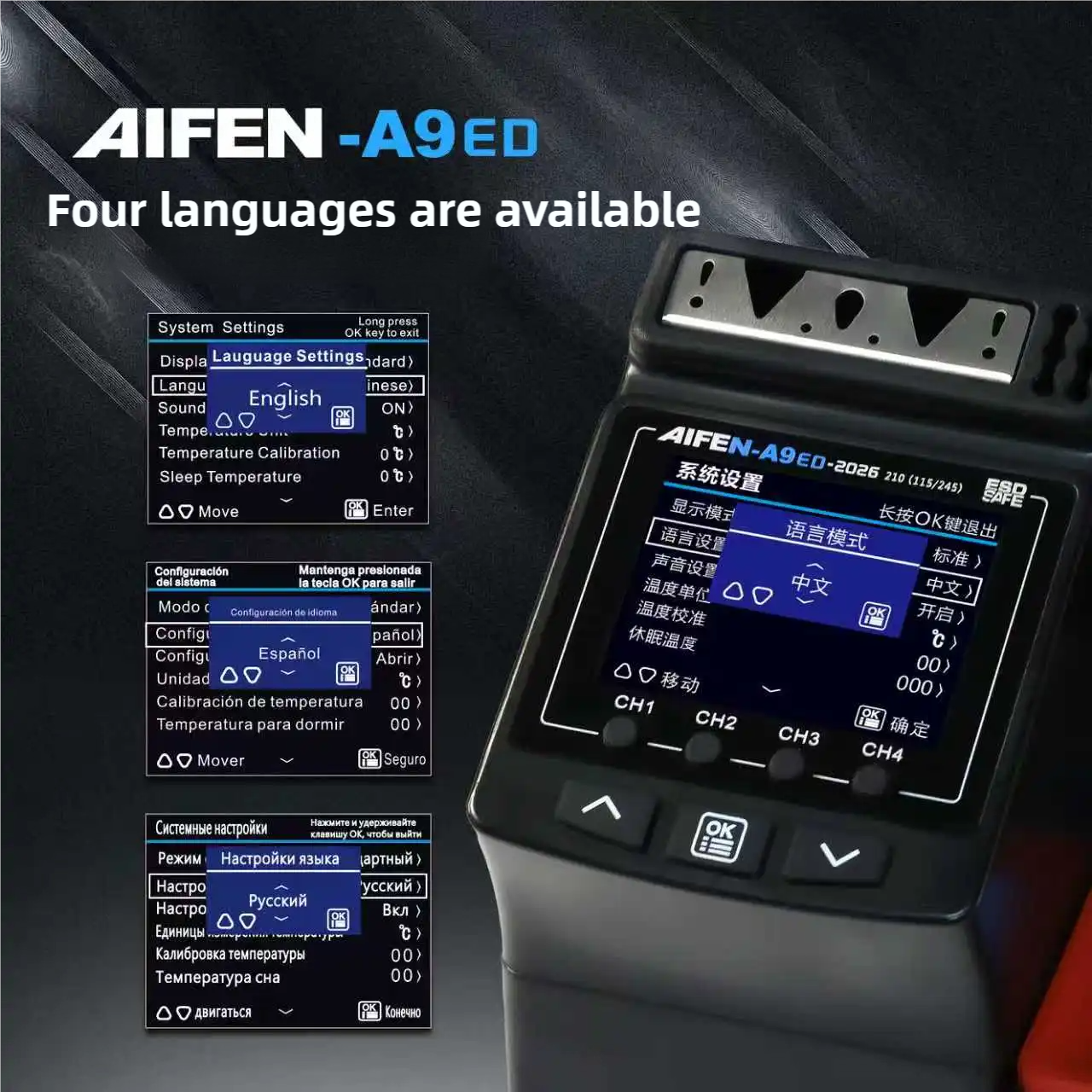 AIFEN A9ED Electronic Solderin - Diy Soldering Station No Electronics incelemesi ve fiyatı