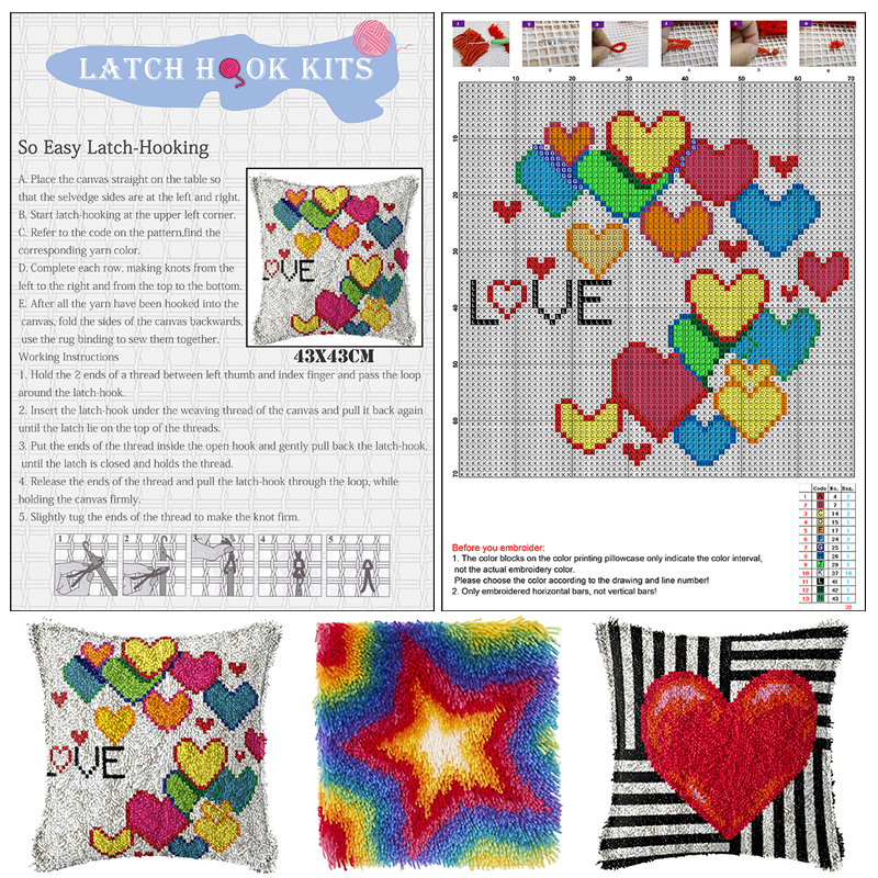 Latch Hook Rug Kits birds and  - Diy Electronics Kits For Adults incelemesi ve fiyatı